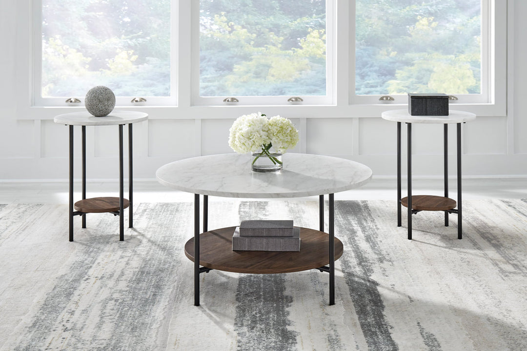 Ashley T167-13 - Occasional Table Set