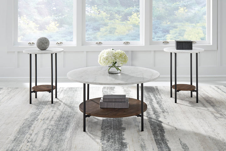 Ashley T167-13 - Occasional Table Set