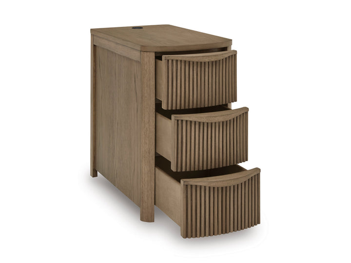 Ashley T208-317 - End Table (USB-A / USB-C Ports)