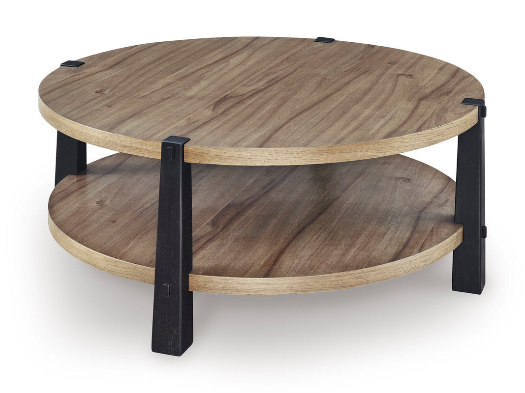 Ashley T518-8 - Cocktail Table