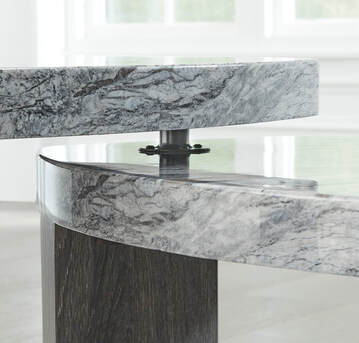 Ashley T600-0 - Stacked Cocktail Table