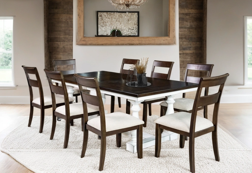 Thomas - Dining Table + 8 Chair Set