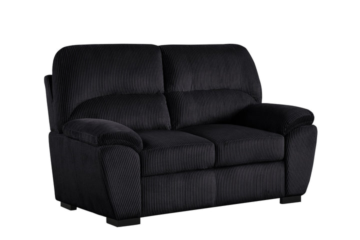 Tiffany10 Black - 2PC or 3PC Living Room Set