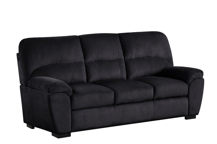 Tiffany10 Black - 2PC or 3PC Living Room Set