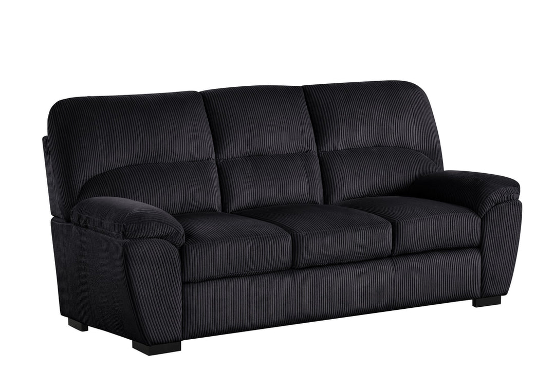 Tiffany10 Black - 2PC or 3PC Living Room Set