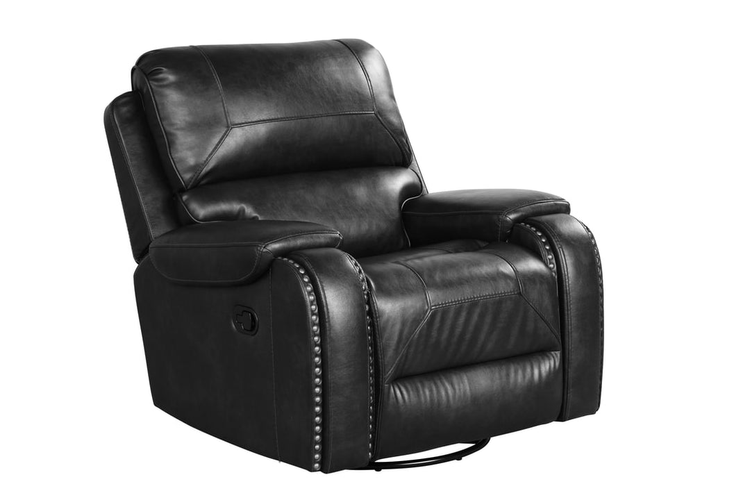 Titan2004-Black OVERSIZED 3pc Reclining Set