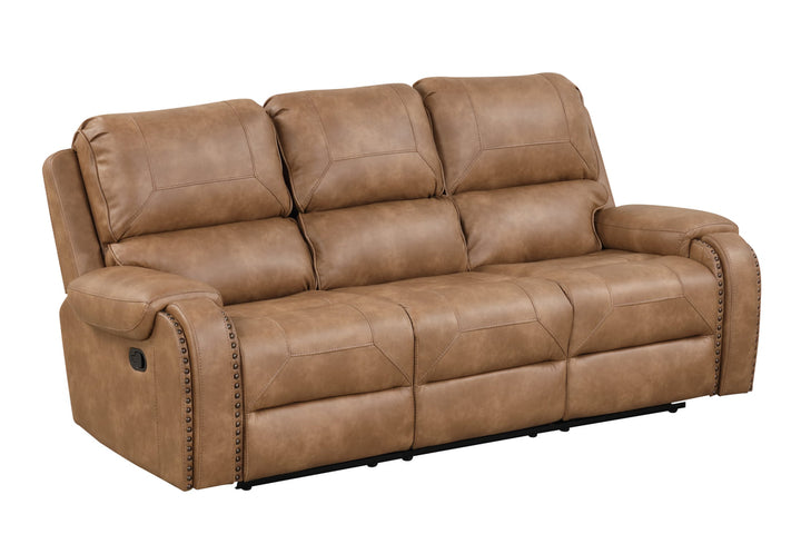 Titan2002-Saddle OVERSIZED 3pc Reclining Set