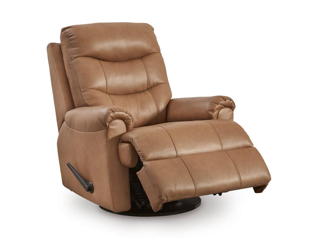 U1340161 - Swivel Recliner (TOP GRAIN LEATHER)