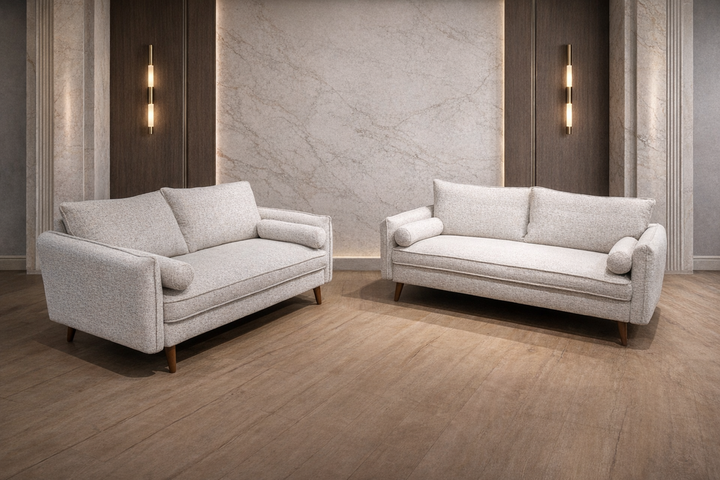 Vanti Beige - 2PC Living Room Set