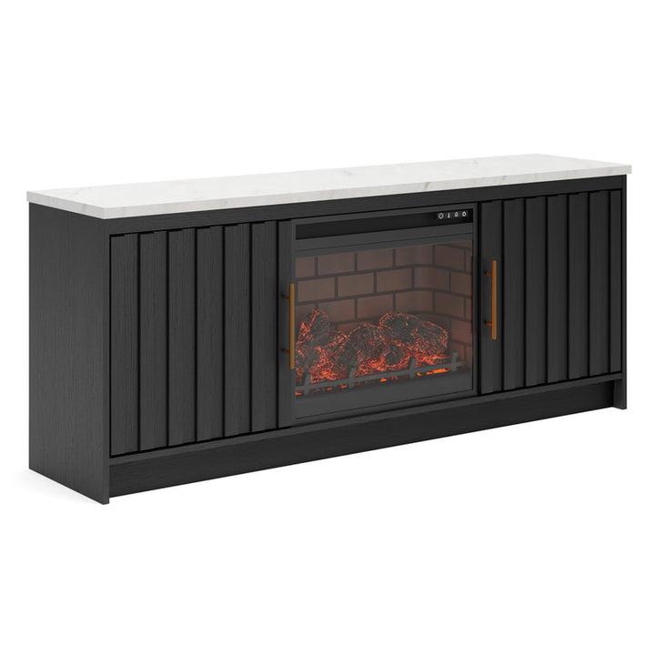 W2616-468 - TV Stand w/Fireplace 63"L