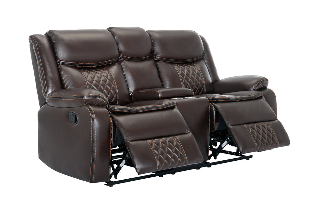 Weston Espresso - 3PC Reclining Living Room Set